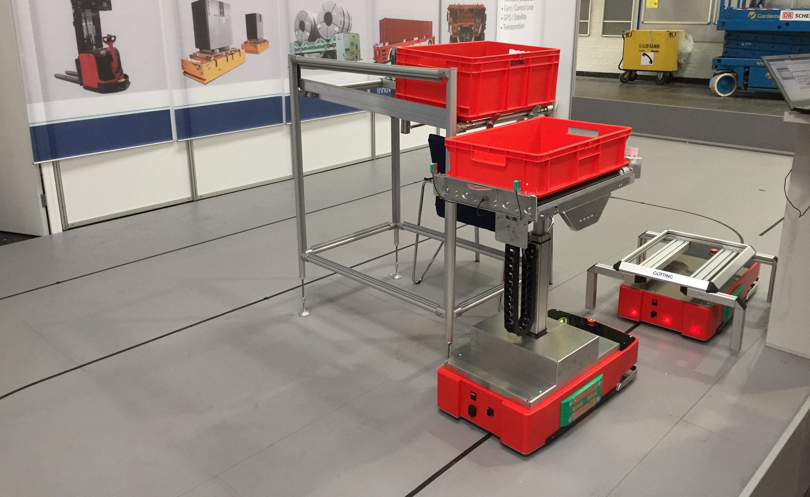 Automated guided vehicle system for SMEs