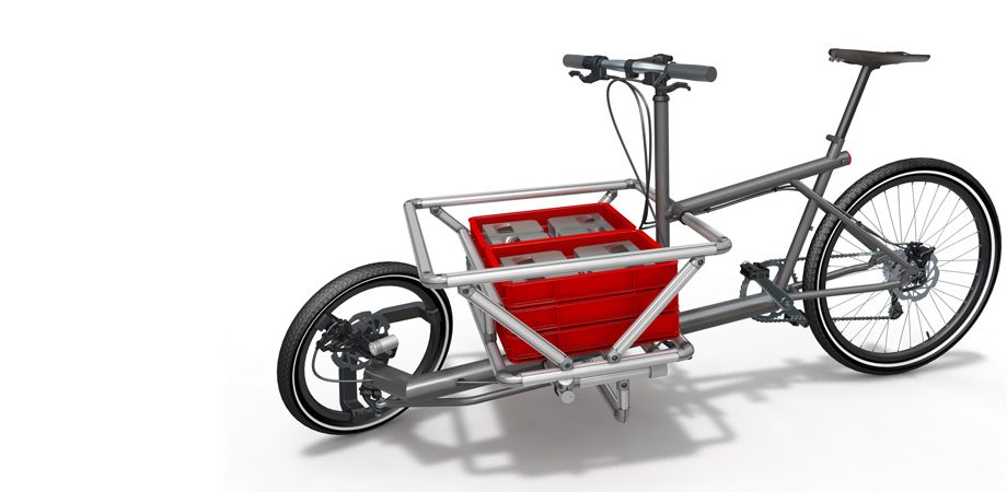 Lastenrad für den Kindertransport und Logistikeinsatz