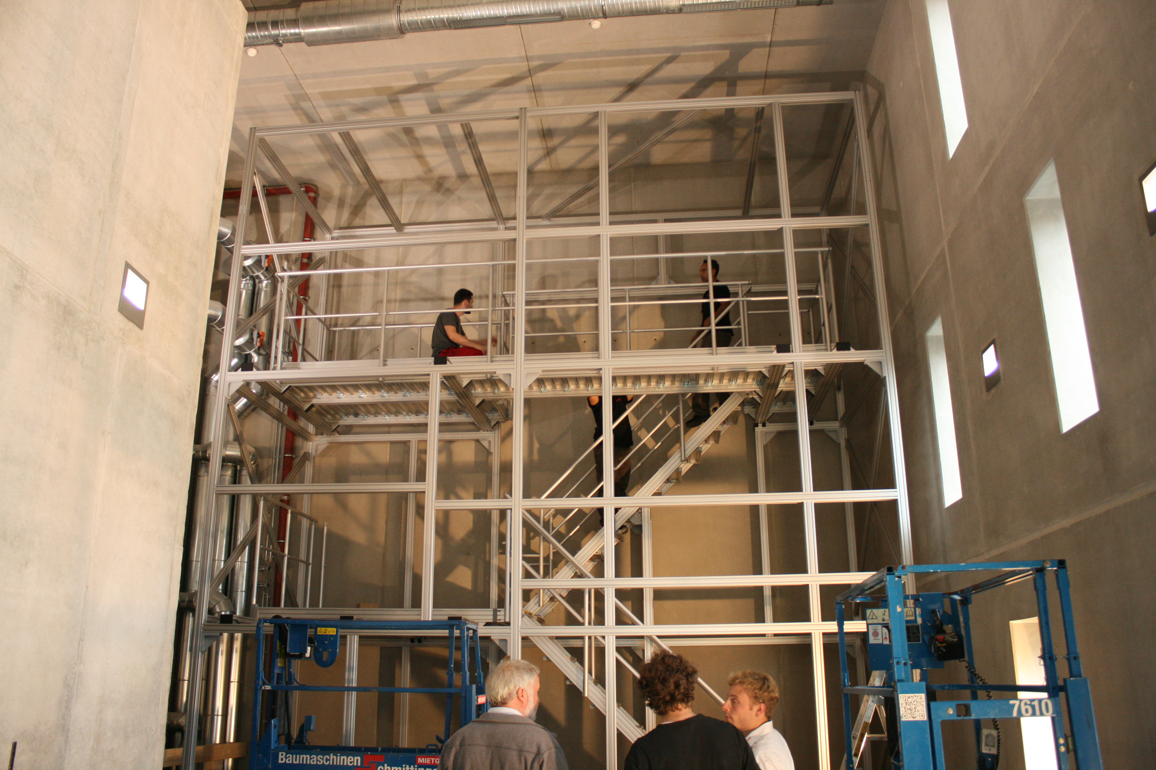 Torre idraulica per gli scarichi presso l’Università di scienze applicate di Esslingen