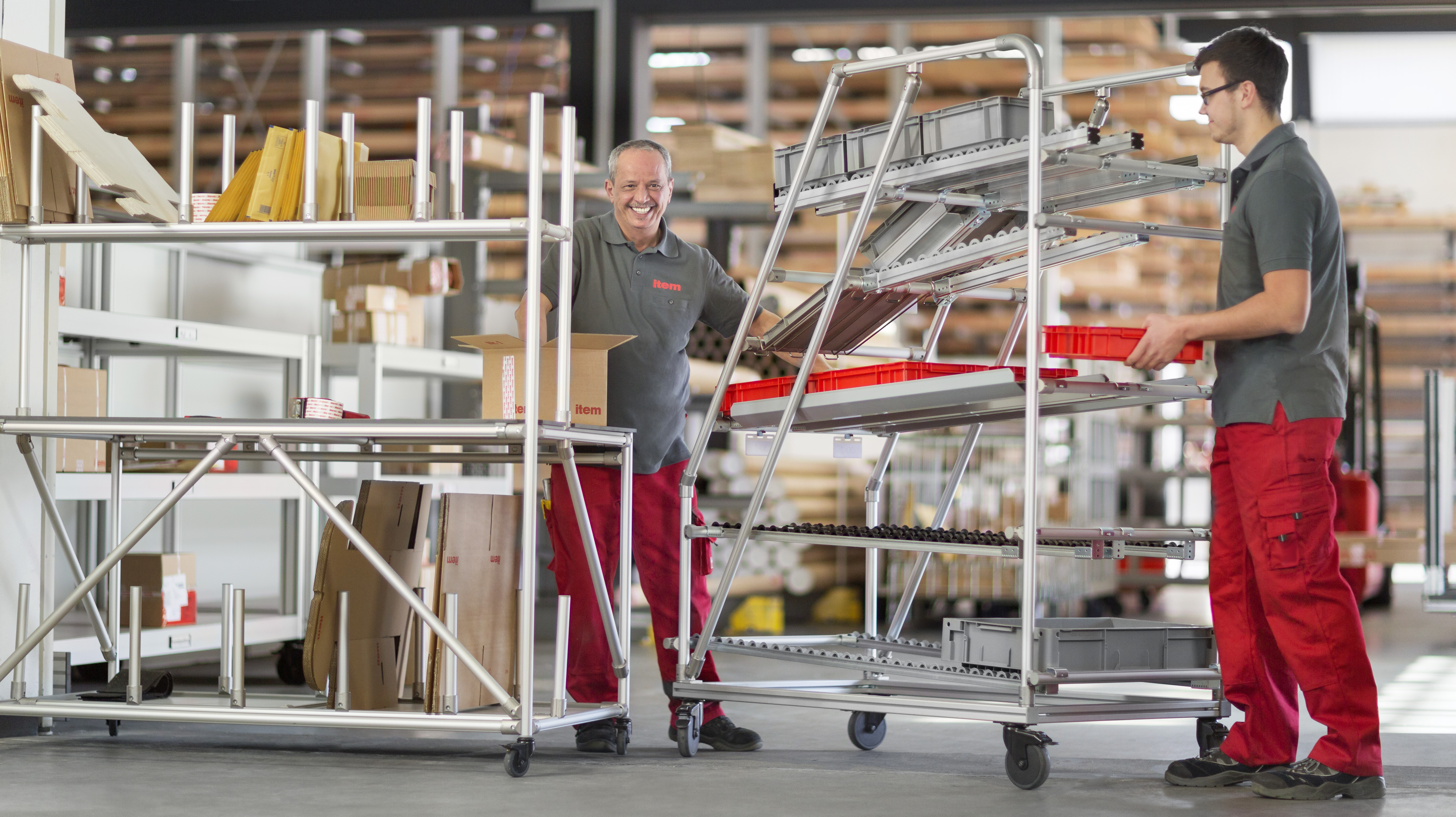 FIFO Can Storage Racks, First-in First-out