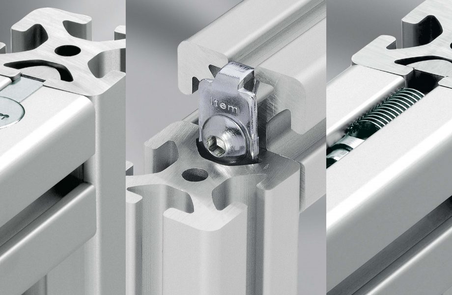 Overview of aluminium profile fasteners – a solution for every application