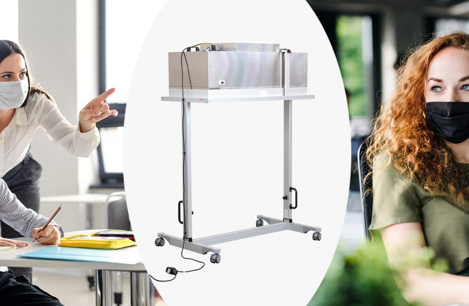 Mobiler Luftreiniger für Schulen und Büros Mobiler Luftreiniger für Schulen und Büros