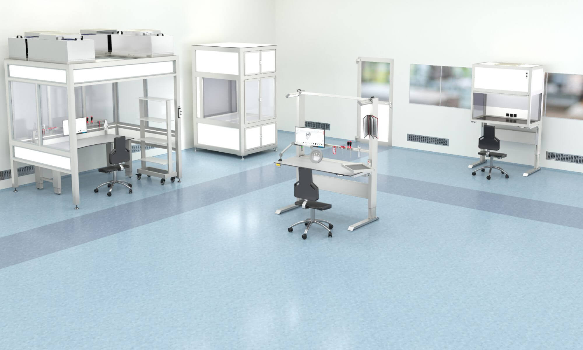 Cleanroom production – modular, flexible solutions