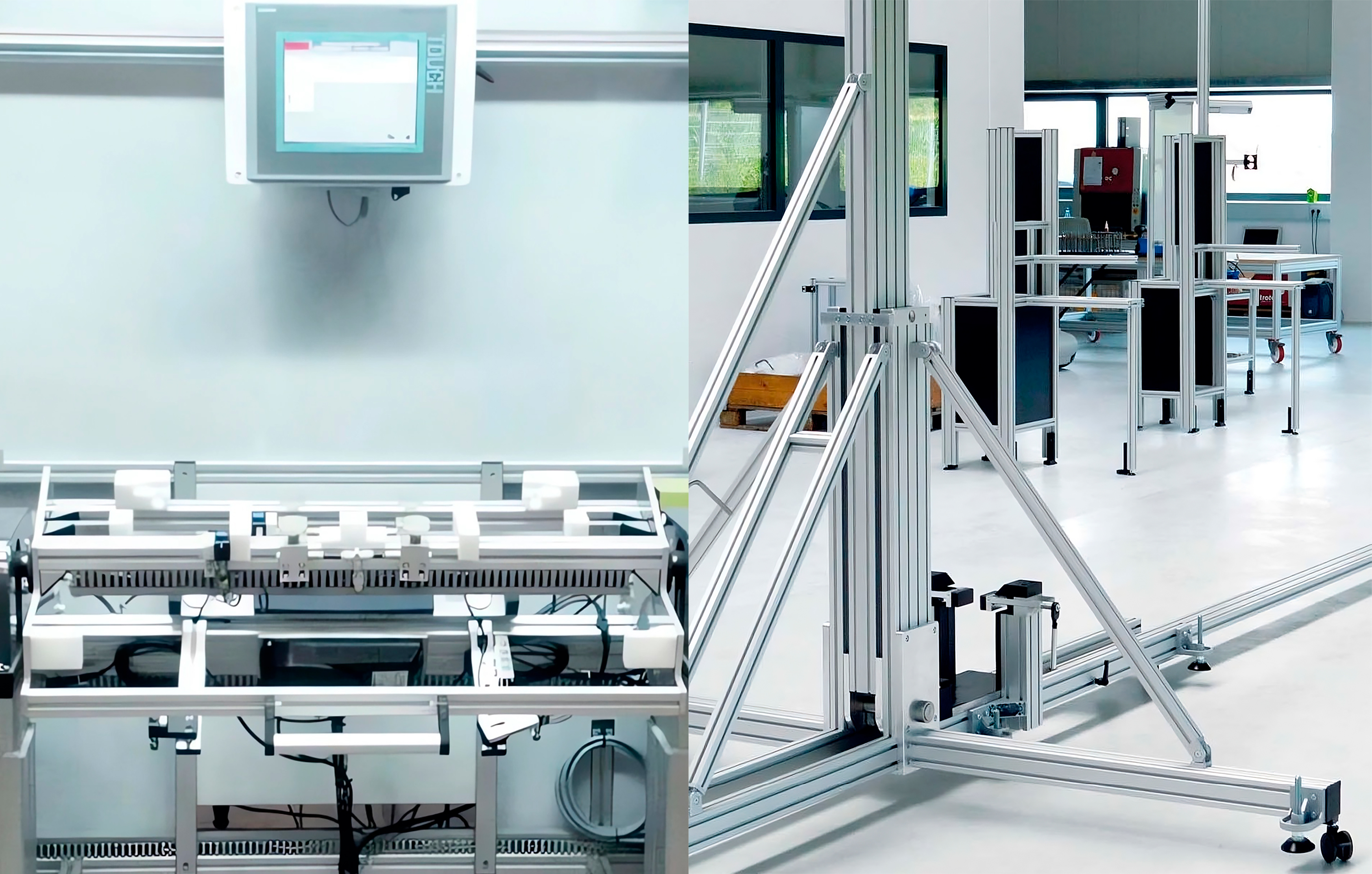 Eine Vorrichtung zur Montage und zum Wenden