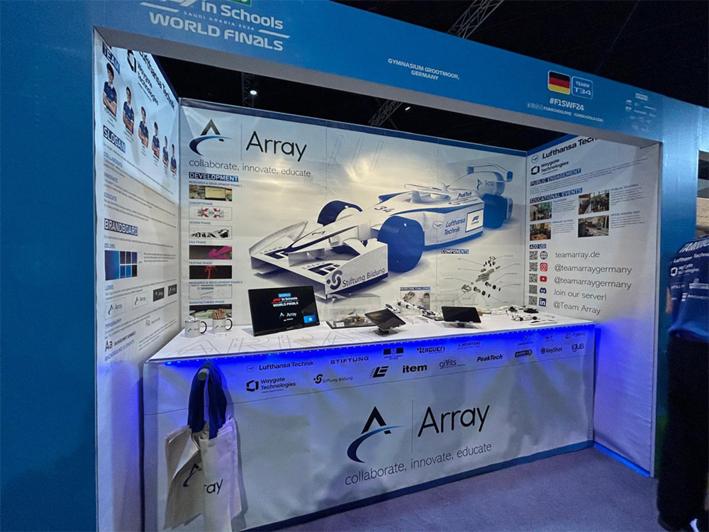 STEM Racing: Stand von Team Array