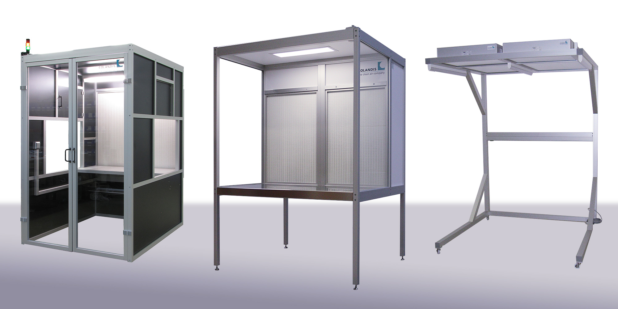 Why COLANDIS fan filter units and the item Building Kit System are the perfect match Why COLANDIS fan filter units and the item Building Kit System are the perfect match