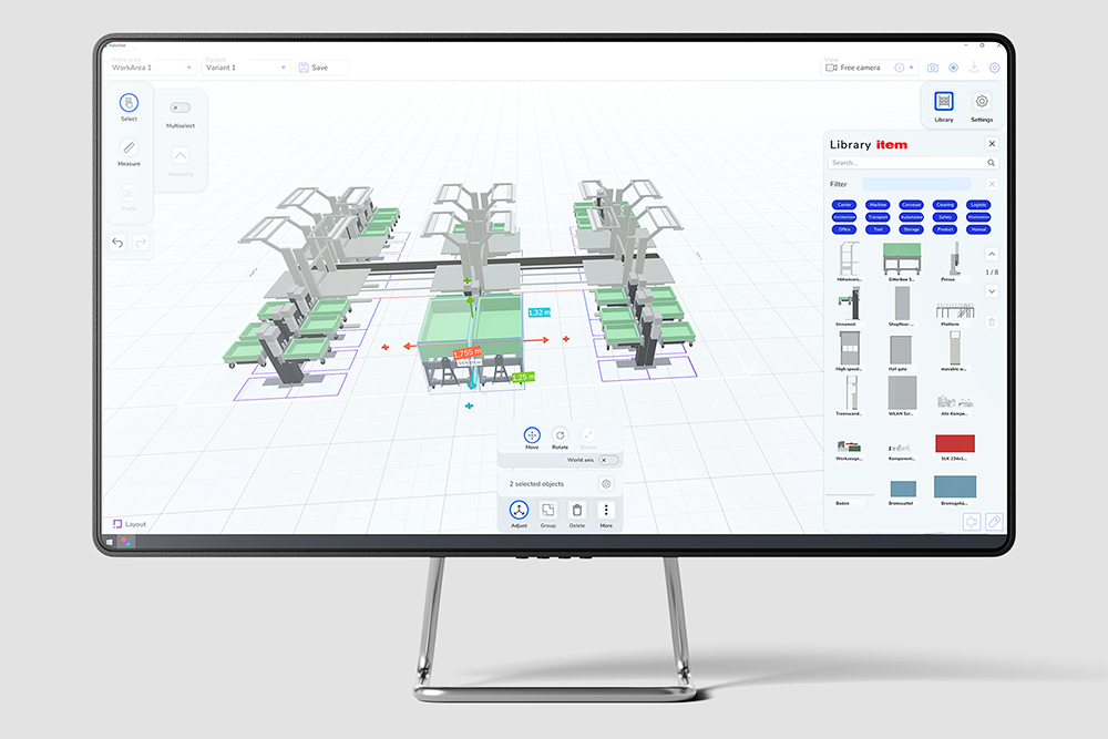 Platzierung von item Lösungen in der Desktop-Version von Halocline