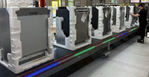 Intelligente LED-Signalisierung an der Verpackungslinie